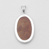Calcite Druzy Silver Pendants