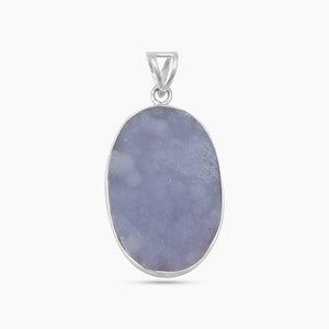 Calcite Druzy Silver Pendants