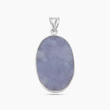 Calcite Druzy Silver Pendants