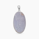 Calcite Druzy Silver Pendants