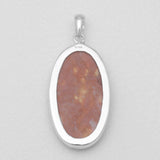 Calcite Druzy Silver Pendants