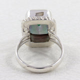 Mystic Quartz Silver Ring