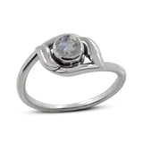 925 Sterling Silver Smoky Quartz Ring