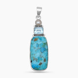 Brecciated Mookaite Silver Pendants