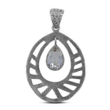 Mystic Quartz 925 Silver Pendant