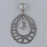 925 Silver Mystic Quartz Pendant