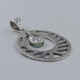 925 Silver Mystic Quartz Pendant