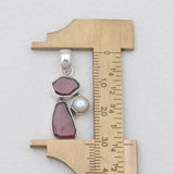 Garnet Silver Pendants