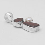 Garnet Silver Pendants