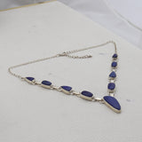 Lapis Lazuli Silver Necklace