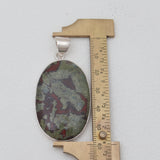 Dragon Bloodstone Silver Pendants