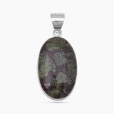 Dragon Bloodstone Silver Pendants