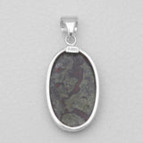 Dragon Bloodstone Silver Pendants