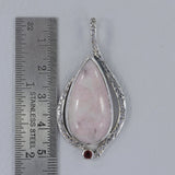 Rainbow Moonstone 925 Silver Pendant