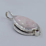 Rainbow Moonstone 925 Silver Pendant