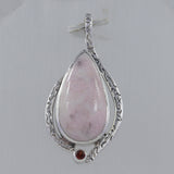 Rainbow Moonstone 925 Silver Pendant