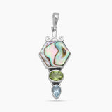 Abalone Shell Silver Pendants