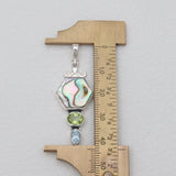 Abalone Shell Silver Pendants