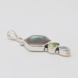 Abalone Shell Silver Pendants