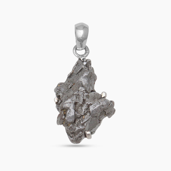 Meteorite Silver Pendants