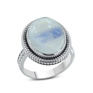 Hackmanite Silver Ring
