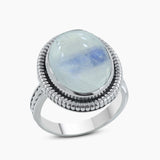 Hackmanite Silver Rings