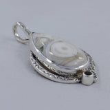 Rainbow Moonstone 925 Silver Pendant