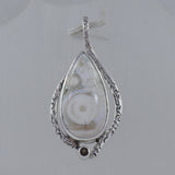 Rainbow Moonstone 925 Silver Pendant