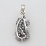 Meteorite Silver Pendants