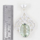 925 Sterling Silver Citrine Pendant