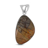 925 Silver Cherry Jasper Pendant