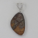 925 Silver Cherry Jasper Pendant