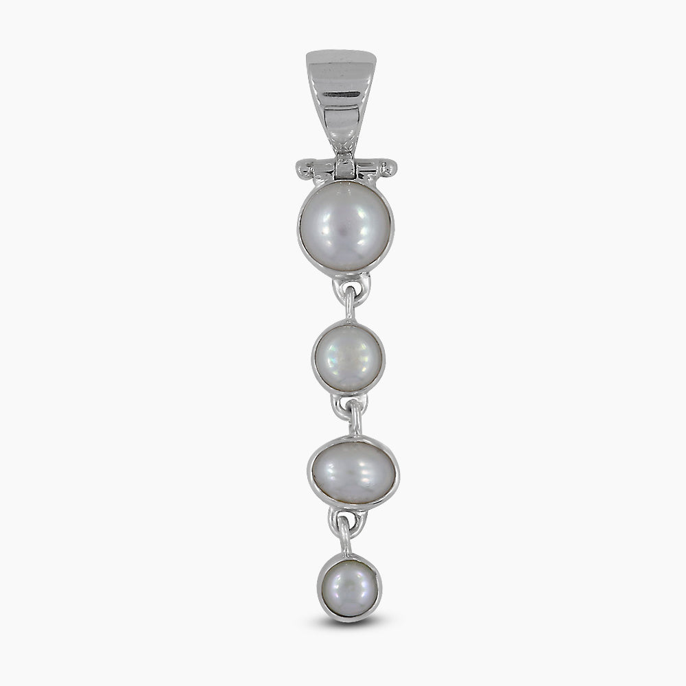 925 Silver Natural Pearl Pendants