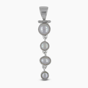 925 Silver Natural Pearl Pendants