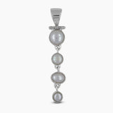 925 Silver Natural Pearl Pendants