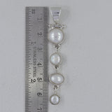 925 Silver Natural Pearl Pendant