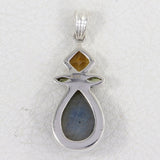 925 Sterling Silver Labradorite Designer Pendant