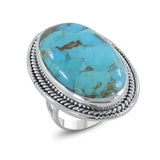 Boulder Turquoise  Silver Ring