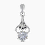 925 Sterling Silver Crystal Pendants