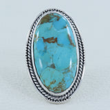 Boulder Turquoise  Silver Ring