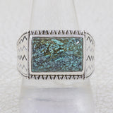 Tibetan Turquoise Silver Ring