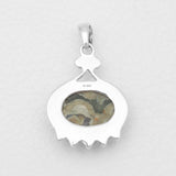 Rainforest Jasper Silver Pendants