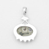 Rainforest Jasper Silver Pendants
