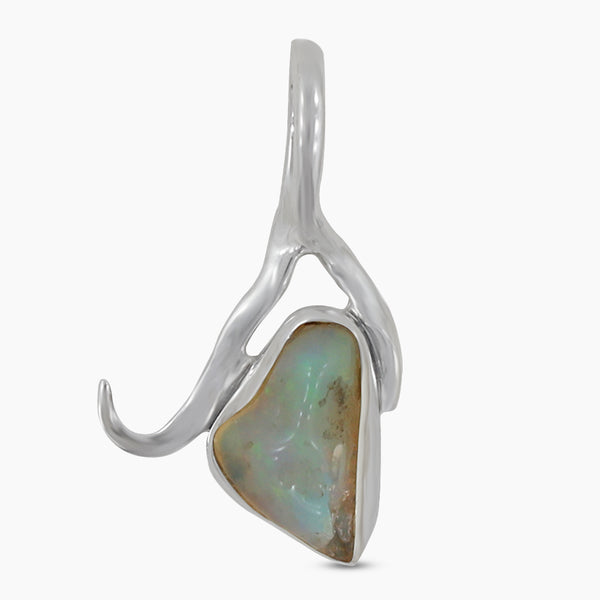 925 Silver Ethiopian Opal Pendants