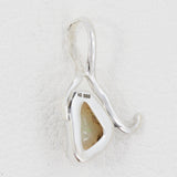 Raw Amethyst Pendant 925 Sterling Silver Pendant