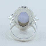 Peanut Wood Jasper Designer Ring in 925 Sterling Silver