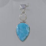 Larimar 925 Silver Pendant