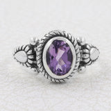 Tanzanite Sterling Silver Ring