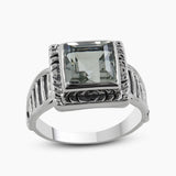 Citrine Silver Rings