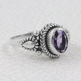 Tanzanite Sterling Silver Ring